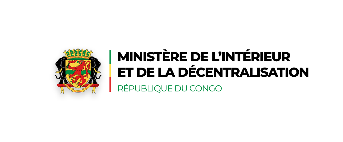 Logo officiel — Ministère de l'Intérieur et de la Décentralisation, République du Congo